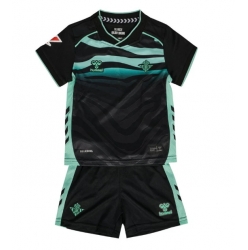 Fotbollsset Barn Real Betis Tredje Tröja 2025-26 Mini-Kit Kortärmad (+ korta byxor)