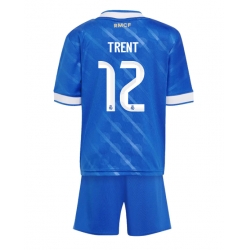Fotbollsset Barn Real Madrid Alexander-Arnold #12 Tredje Tröja 2025-26 Mini-Kit Kortärmad (+ korta byxor)