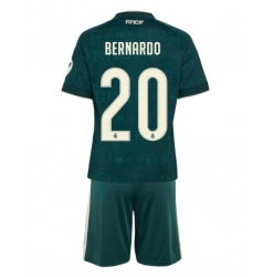 Fotbollsset Barn Real Madrid Bernardo Silva #20 Bortatröja 2026-27 Mini-Kit Kortärmad (+ korta byxor)