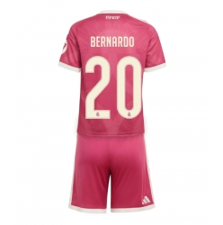 Fotbollsset Barn Real Madrid Bernardo Silva #20 Tredje Tröja 2026-27 Mini-Kit Kortärmad (+ korta byxor)