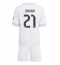 Fotbollsset Barn Real Madrid Brahim Diaz #21 Hemmatröja 2025-26 Mini-Kit Kortärmad (+ korta byxor)