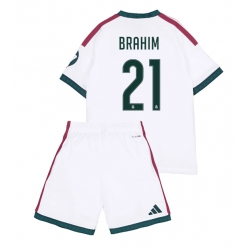Fotbollsset Barn Real Madrid Brahim Diaz #21 Hemmatröja 2026-27 Mini-Kit Kortärmad (+ korta byxor)
