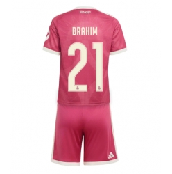 Fotbollsset Barn Real Madrid Brahim Diaz #21 Tredje Tröja 2026-27 Mini-Kit Kortärmad (+ korta byxor)