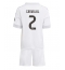 Fotbollsset Barn Real Madrid Daniel Carvajal #2 Hemmatröja 2025-26 Mini-Kit Kortärmad (+ korta byxor)