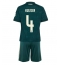 Fotbollsset Barn Real Madrid Dean Huijsen #4 Bortatröja 2026-27 Mini-Kit Kortärmad (+ korta byxor)