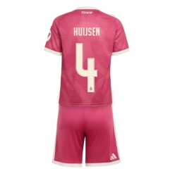 Fotbollsset Barn Real Madrid Dean Huijsen #4 Tredje Tröja 2026-27 Mini-Kit Kortärmad (+ korta byxor)