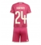Fotbollsset Barn Real Madrid Denzel Dumfries #24 Tredje Tröja 2026-27 Mini-Kit Kortärmad (+ korta byxor)