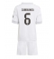 Fotbollsset Barn Real Madrid Eduardo Camavinga #6 Hemmatröja 2025-26 Mini-Kit Kortärmad (+ korta byxor)