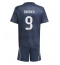 Fotbollsset Barn Real Madrid Endrick #9 Bortatröja 2025-26 Mini-Kit Kortärmad (+ korta byxor)