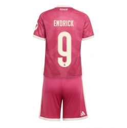 Fotbollsset Barn Real Madrid Endrick #9 Tredje Tröja 2026-27 Mini-Kit Kortärmad (+ korta byxor)