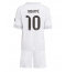 Fotbollsset Barn Real Madrid Kylian Mbappe #10 Hemmatröja 2025-26 Mini-Kit Kortärmad (+ korta byxor)