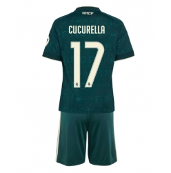 Fotbollsset Barn Real Madrid Marc Cucurella #17 Bortatröja 2026-27 Mini-Kit Kortärmad (+ korta byxor)