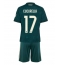Fotbollsset Barn Real Madrid Marc Cucurella #17 Bortatröja 2026-27 Mini-Kit Kortärmad (+ korta byxor)