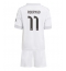 Fotbollsset Barn Real Madrid Rodrygo Goes #11 Hemmatröja 2025-26 Mini-Kit Kortärmad (+ korta byxor)
