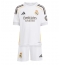 Fotbollsset Barn Real Madrid Vinicius Junior #7 Hemmatröja 2025-26 Mini-Kit Kortärmad (+ korta byxor)