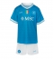 Fotbollsset Barn SSC Napoli Hemmatröja 2025-26 Mini-Kit Kortärmad (+ korta byxor)