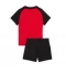 Fotbollsset Barn Stade Rennais Hemmatröja 2025-26 Mini-Kit Kortärmad (+ korta byxor)