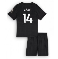 Fotbollsset Barn Tottenham Hotspur Archie Gray #14 Bortatröja 2025-26 Mini-Kit Kortärmad (+ korta byxor)