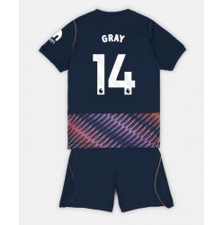 Fotbollsset Barn Tottenham Hotspur Archie Gray #14 Bortatröja 2026-27 Mini-Kit Kortärmad (+ korta byxor)