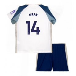 Fotbollsset Barn Tottenham Hotspur Archie Gray #14 Hemmatröja 2025-26 Mini-Kit Kortärmad (+ korta byxor)