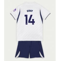 Fotbollsset Barn Tottenham Hotspur Archie Gray #14 Hemmatröja 2026-27 Mini-Kit Kortärmad (+ korta byxor)
