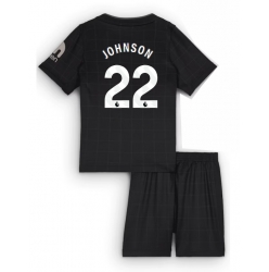 Fotbollsset Barn Tottenham Hotspur Brennan Johnson #22 Bortatröja 2025-26 Mini-Kit Kortärmad (+ korta byxor)