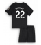 Fotbollsset Barn Tottenham Hotspur Brennan Johnson #22 Bortatröja 2025-26 Mini-Kit Kortärmad (+ korta byxor)