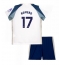 Fotbollsset Barn Tottenham Hotspur Cristian Romero #17 Hemmatröja 2025-26 Mini-Kit Kortärmad (+ korta byxor)