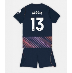 Fotbollsset Barn Tottenham Hotspur Destiny Udogie #13 Bortatröja 2026-27 Mini-Kit Kortärmad (+ korta byxor)