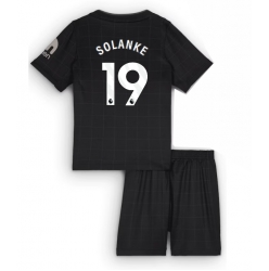 Fotbollsset Barn Tottenham Hotspur Dominic Solanke #19 Bortatröja 2025-26 Mini-Kit Kortärmad (+ korta byxor)
