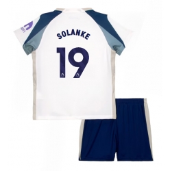 Fotbollsset Barn Tottenham Hotspur Dominic Solanke #19 Hemmatröja 2025-26 Mini-Kit Kortärmad (+ korta byxor)