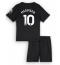 Fotbollsset Barn Tottenham Hotspur James Maddison #10 Bortatröja 2025-26 Mini-Kit Kortärmad (+ korta byxor)