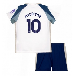 Fotbollsset Barn Tottenham Hotspur James Maddison #10 Hemmatröja 2025-26 Mini-Kit Kortärmad (+ korta byxor)
