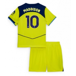 Fotbollsset Barn Tottenham Hotspur James Maddison #10 Tredje Tröja 2025-26 Mini-Kit Kortärmad (+ korta byxor)