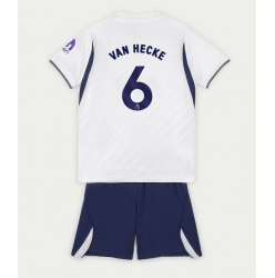 Fotbollsset Barn Tottenham Hotspur Jan Paul van Hecke #6 Hemmatröja 2026-27 Mini-Kit Kortärmad (+ korta byxor)