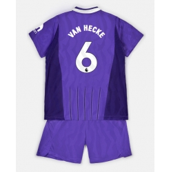 Fotbollsset Barn Tottenham Hotspur Jan Paul van Hecke #6 Tredje Tröja 2026-27 Mini-Kit Kortärmad (+ korta byxor)