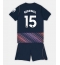 Fotbollsset Barn Tottenham Hotspur Lucas Bergvall #15 Bortatröja 2026-27 Mini-Kit Kortärmad (+ korta byxor)