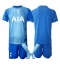Fotbollsset Barn Tottenham Hotspur Målvakt Bortatröja 2025-26 Mini-Kit Kortärmad (+ korta byxor)