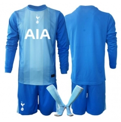 Fotbollsset Barn Tottenham Hotspur Målvakt Bortatröja 2025-26 Mini-Kit Långärmad (+ korta byxor)