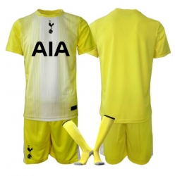 Fotbollsset Barn Tottenham Hotspur Målvakt Tredje Tröja 2025-26 Mini-Kit Kortärmad (+ korta byxor)