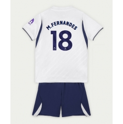 Fotbollsset Barn Tottenham Hotspur Mateus Fernandes #18 Hemmatröja 2026-27 Mini-Kit Kortärmad (+ korta byxor)