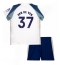 Fotbollsset Barn Tottenham Hotspur Micky van de Ven #37 Hemmatröja 2025-26 Mini-Kit Kortärmad (+ korta byxor)