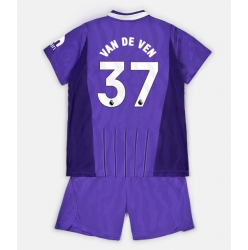 Fotbollsset Barn Tottenham Hotspur Micky van de Ven #37 Tredje Tröja 2026-27 Mini-Kit Kortärmad (+ korta byxor)