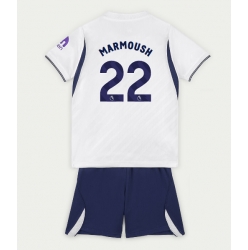 Fotbollsset Barn Tottenham Hotspur Omar Marmoush #22 Hemmatröja 2026-27 Mini-Kit Kortärmad (+ korta byxor)