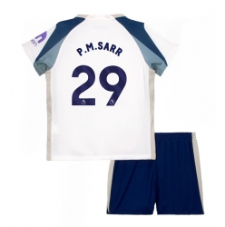 Fotbollsset Barn Tottenham Hotspur Pape Matar Sarr #29 Hemmatröja 2025-26 Mini-Kit Kortärmad (+ korta byxor)