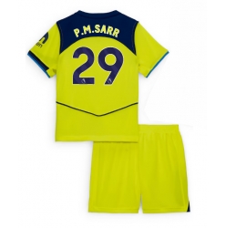 Fotbollsset Barn Tottenham Hotspur Pape Matar Sarr #29 Tredje Tröja 2025-26 Mini-Kit Kortärmad (+ korta byxor)