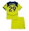 Fotbollsset Barn Tottenham Hotspur Pape Matar Sarr #29 Tredje Tröja 2025-26 Mini-Kit Kortärmad (+ korta byxor)