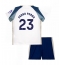 Fotbollsset Barn Tottenham Hotspur Pedro Porro #23 Hemmatröja 2025-26 Mini-Kit Kortärmad (+ korta byxor)