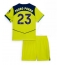 Fotbollsset Barn Tottenham Hotspur Pedro Porro #23 Tredje Tröja 2025-26 Mini-Kit Kortärmad (+ korta byxor)