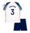 Fotbollsset Barn Tottenham Hotspur Radu Dragusin #3 Hemmatröja 2025-26 Mini-Kit Kortärmad (+ korta byxor)